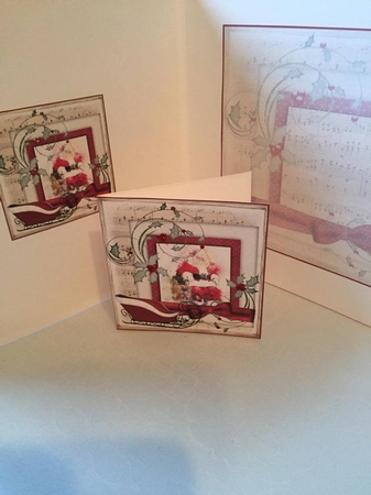 Resting Santa by Lystra Jordan