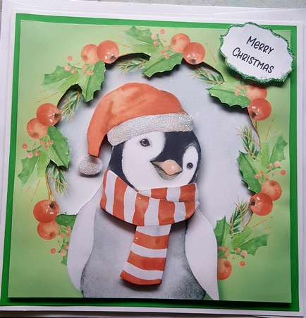 Penguin Christmas Wishes by Lystra Jordan