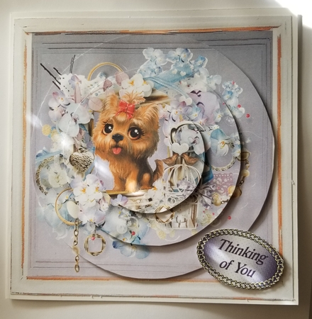 Floral Pups Kit 1 by Lystra Jordan