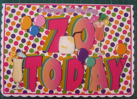 Balloons & Drinks 70 TODAY a5 by Maida Blades