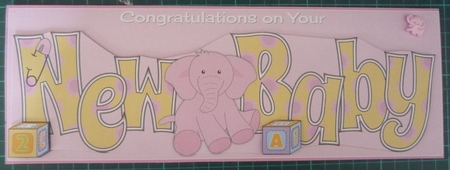 Cute Elephant NEW BABY large dl by Maida Blades