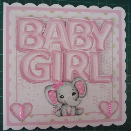 BABY GIRL ELEPHANT by Maida Blades