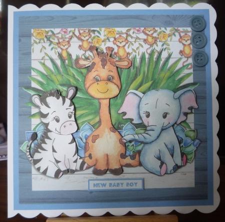 JUNGLE BABIES mini kit by Maida Blades