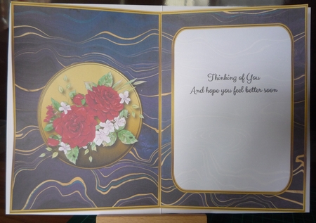 Quirky Cottage 2  Cut and Fold Card   - Multi Occasions Card  by Maida Blades