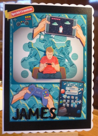 Gaming 5x7 by Maida Blades