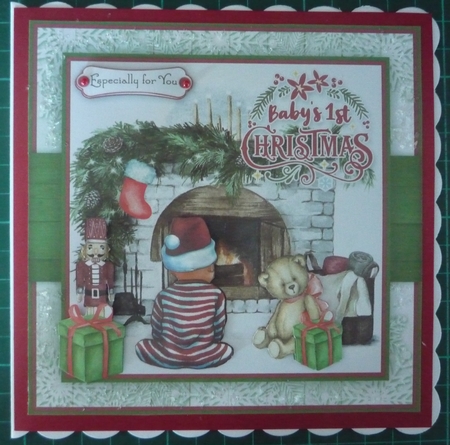 Babys First Christmas Mini Kit by Maida Blades