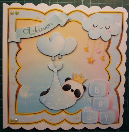 Tiny Hands, Tiny Feet & a Cute Button Nose - Baby Boy by Maida Blades