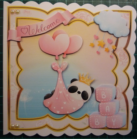 Tiny Hands, Tiny Feet & a Cute Button Nose - Baby Girl by Maida Blades