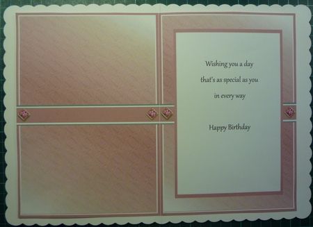 A5 A beautiful Day Blank Insert  by Maida Blades