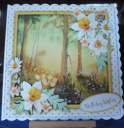 8x8 Mini Kit, Daffodils and Daisys by Maida Blades