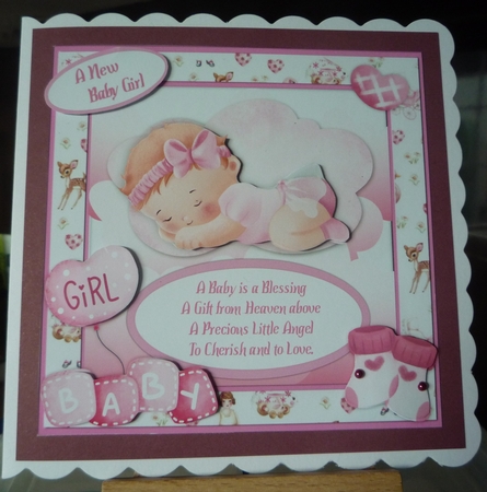 Love & Kisses A Baby Girl by Maida Blades