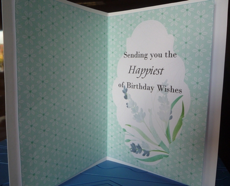 Dearest One 5 x 7 Inch 3D Decoupage Card Extra Sentiments and Insert by Maida Blades
