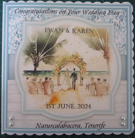 BEACH WEDDING by Maida Blades