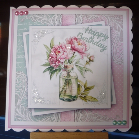 The floral Jar KIT-TWO  by Maida Blades