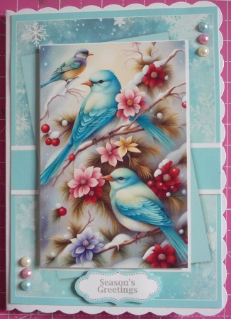 Wonderful Winter Petals & Wings by Maida Blades
