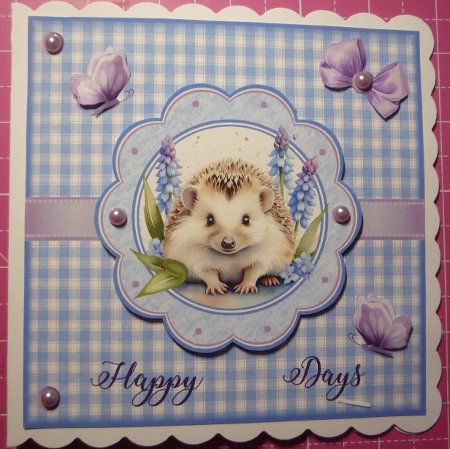 Happy Days Hedgehog Card Featured Gallery Photo