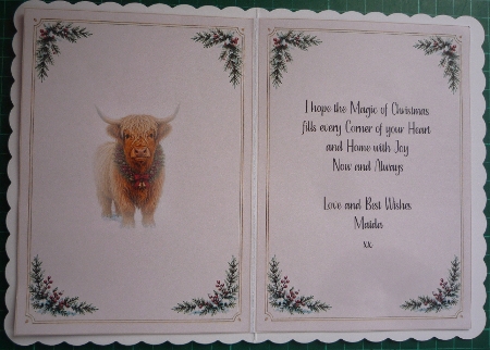 Warmest Christmas Wishes  by Maida Blades