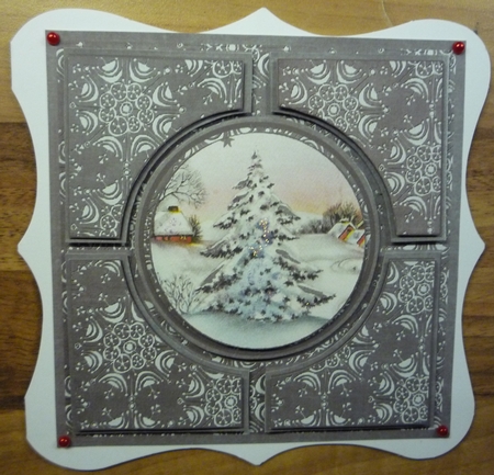 Snow Tree Silver Architects Quad 8in Cf Kit by Maida Blades