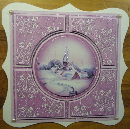 Snow Church Pink Architects Quad 8in Cf Kit by Maida Blades