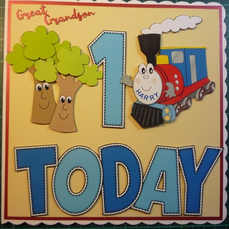 'any Age' Terry the Train Mini Kit by Maida Blades