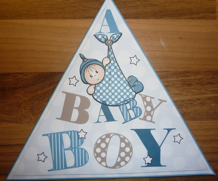 Baby Boy Triangle Mini Kit by Maida Blades