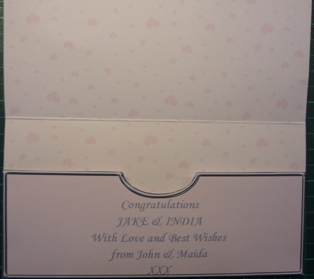 Wedding Money or Gift Wallet Card Kit by Maida Blades