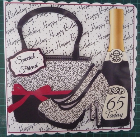 Bag, Shoes and Bubbly 65 Today Mini Kit by Maida Blades