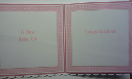 Baby Girl Bath Time 8x8 Mini Kit & Decoupage by Maida Blades