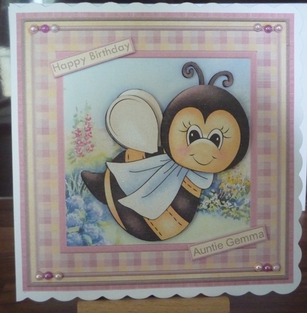 Buzzin Bee Various Occasions 7.5 Decoupage Mini Kit by Maida Blades