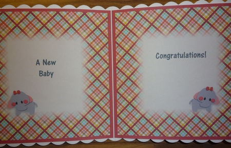 Baby Shower New Baby Elephant Rain Mini Kit by Maida Blades