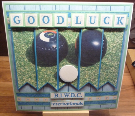 LAWN BOWLS 7.5 Alphabet and Age Quick Card Kit Create Any Name by Maida Blades