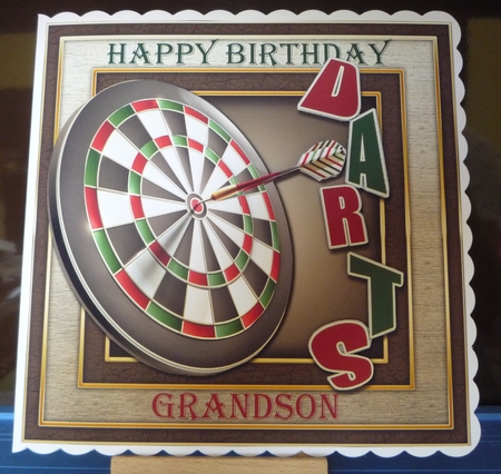 Darts 3 Page Decoupage Mini Kit by Maida Blades