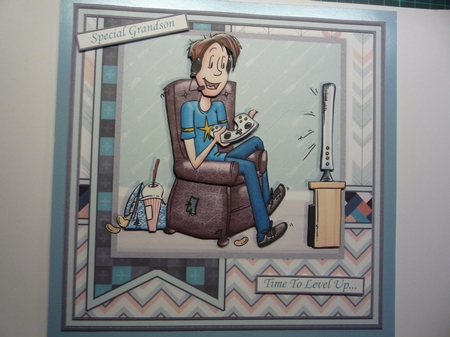 ONLINE GAMER 7.5 Decoupage, Ages & Insert Mini Kit by Maida Blades