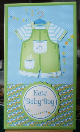 Baby Boy Outfit Voucher/Money Wallet/Pocket/Envelope by Maida Blades
