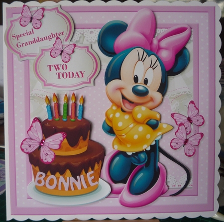 Minnie Mouse Birthday Girl by Maida Blades