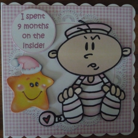 7x7 baby girl out at last mini kit by Maida Blades