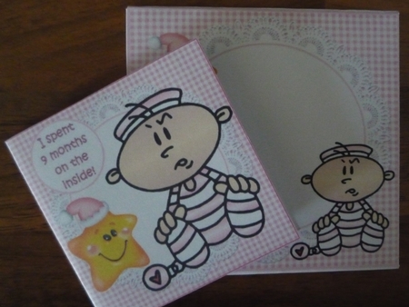 7x7 baby girl out at last mini kit by Maida Blades