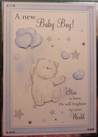 Welcome to the World - Baby Boy by Maida Blades