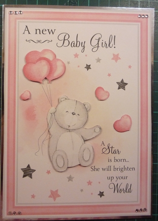 Welcome to the World - Baby Girl by Maida Blades