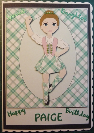 Highland Dancing Girl pyramid 2 by Maida Blades