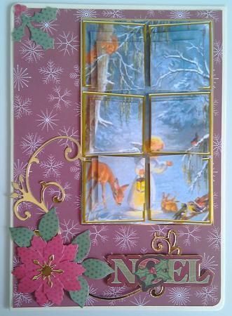 Angels in Animal Woods 3D Card Panels by Mandy Alexander