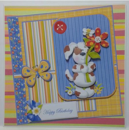 Finney the Dogs Flower by Mandy Alexander