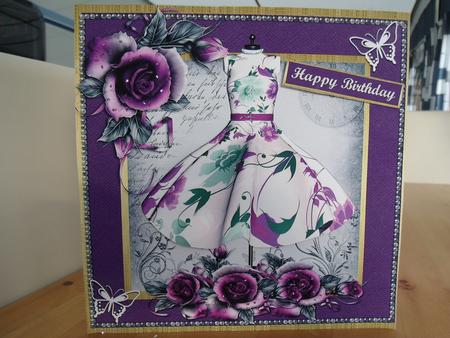 Lovely Liac Dres and Roses  by mandy goody