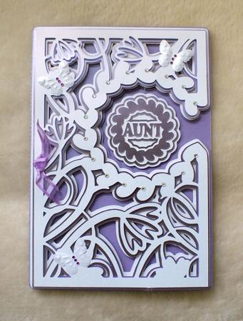 Aunt Swivel Card  by Mandy Freeman
