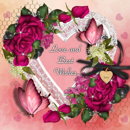 Lace Hearts Cu4cu by Mandy Kirby