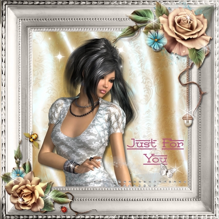 Rocking Girl I by Mandy Kirby