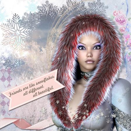 Snowbunny Ii by Mandy Kirby