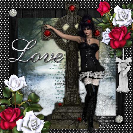 Gothic Rose by Mandy Kirby