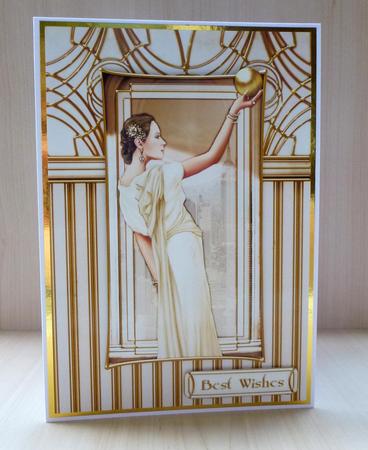 Art Deco Lady Pandore Cream Topper Featured Gallery Photo