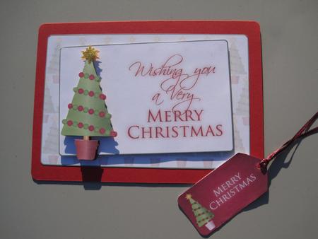 Christmas Tree Card Front 2 Featured Gallery Photo